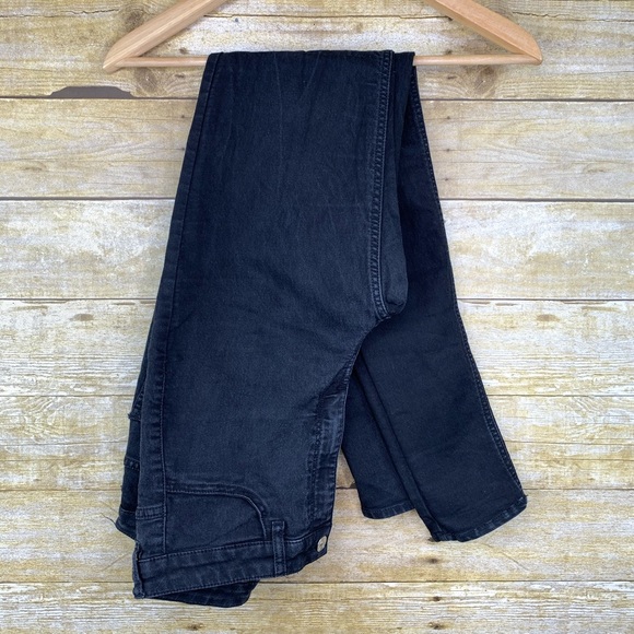 H&M Denim - H&M Super High Super Skinny Jeans Black Size 8
